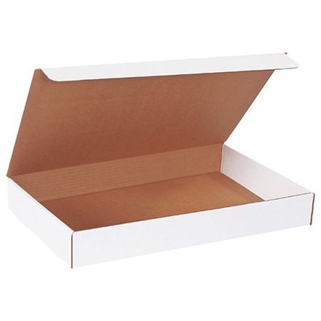 Bsc Preferred 19 x 12 x 2-1/2'' White Literature Mailers, 50PK BUY00013415